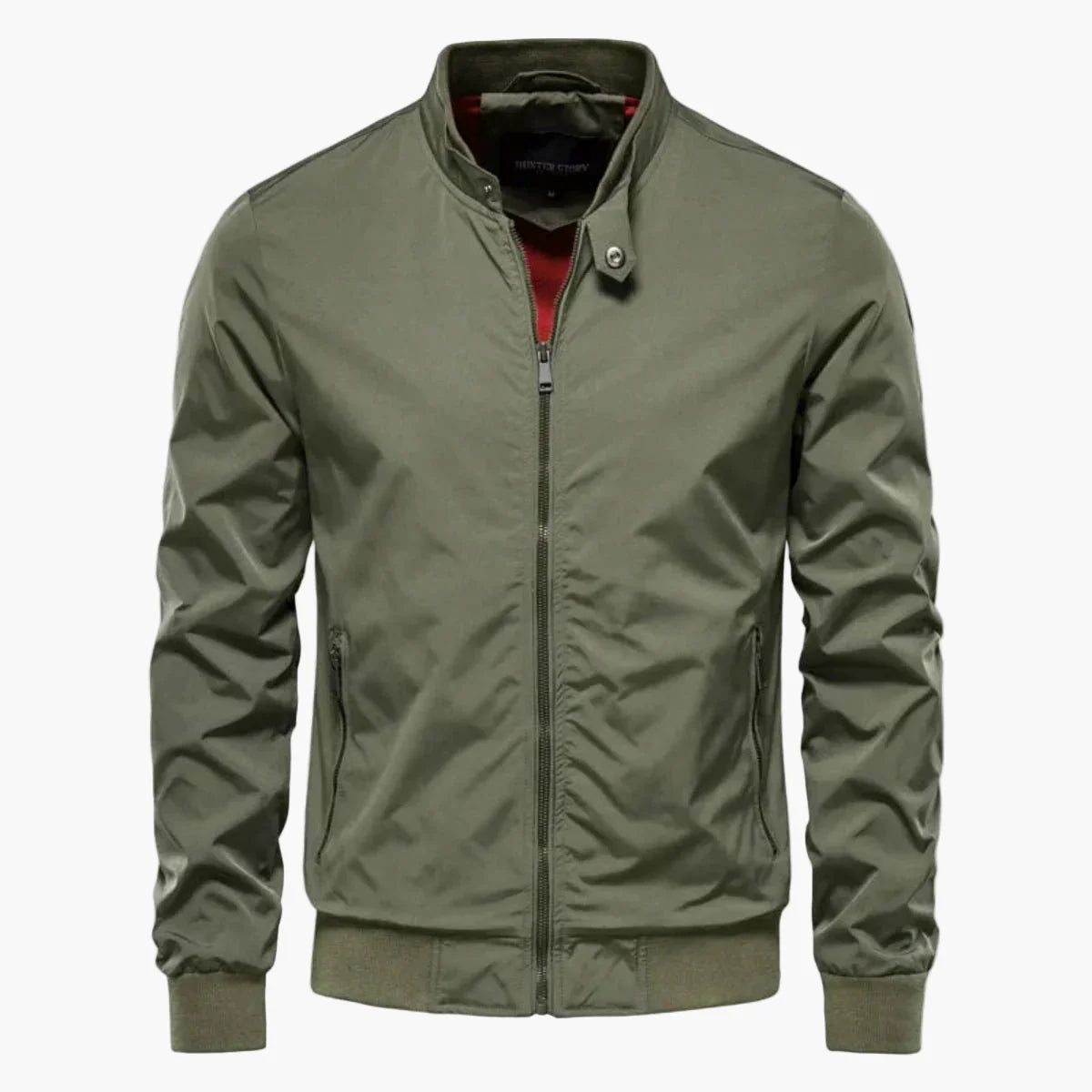 Men's Classic Bomber Jacket Lightweight Stylish Casual Outerwear