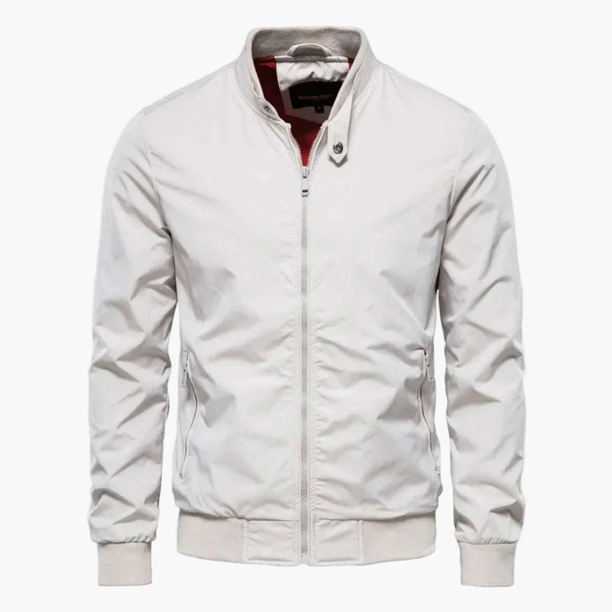 Men's Classic Bomber Jacket Lightweight Stylish Casual Outerwear