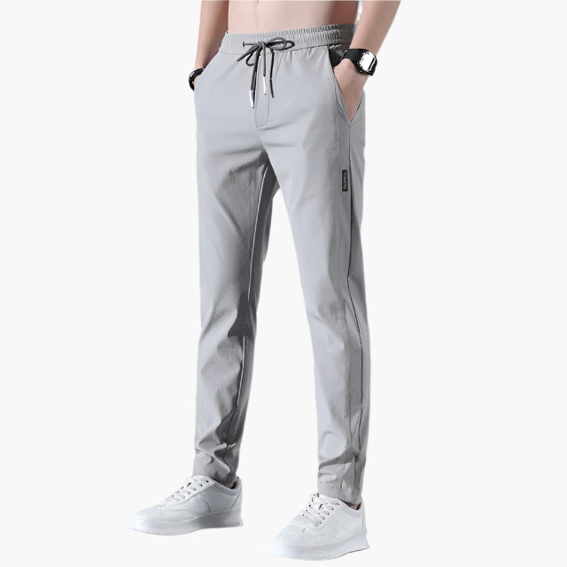 Men's Jogger Trousers Slim Tapered Fit for Casual and Athleisure Wear