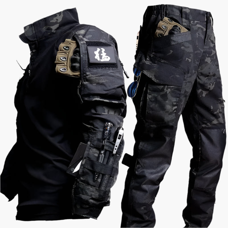 Men's Tactical Combat Suit Set – Military Style Uniform for Outdoor and Utility Use