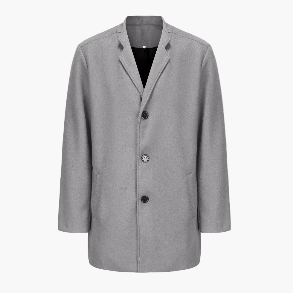 Men's Classic Tailored Spring Jacket – Modern Business & Casual Outerwear