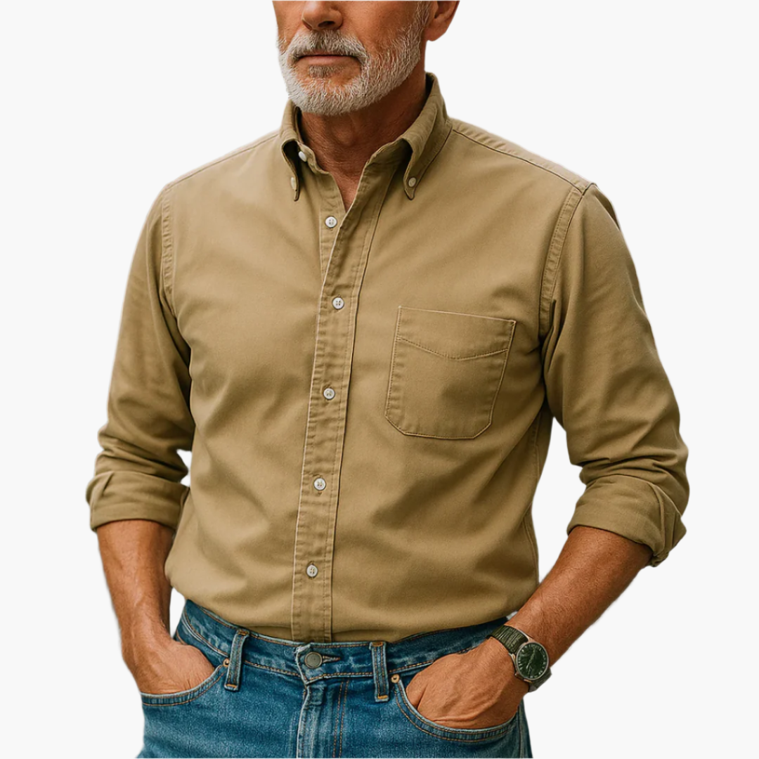 Men's Classic Button-Down Shirt – Smart Casual Essential
