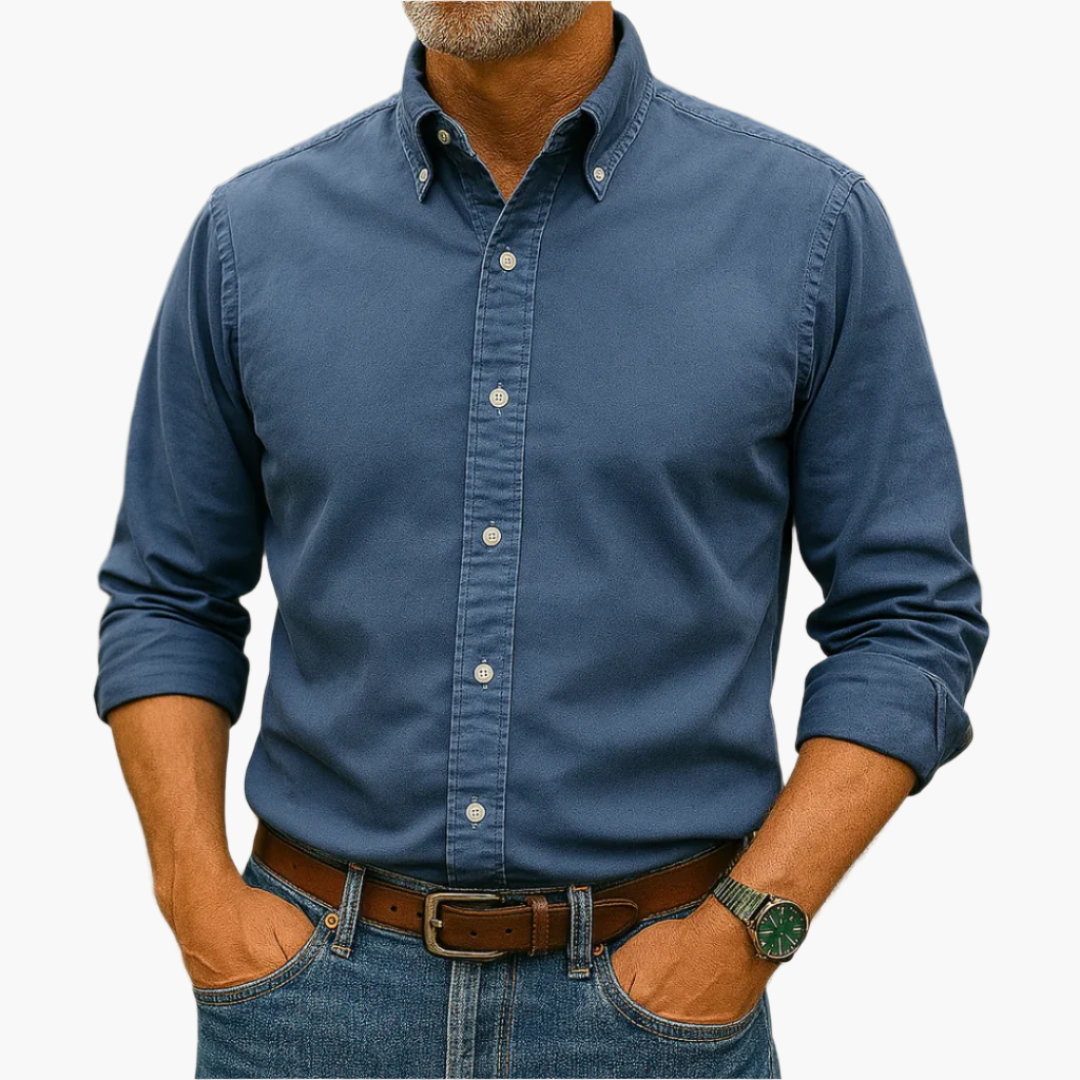 Men's Classic Button-Down Shirt – Smart Casual Essential