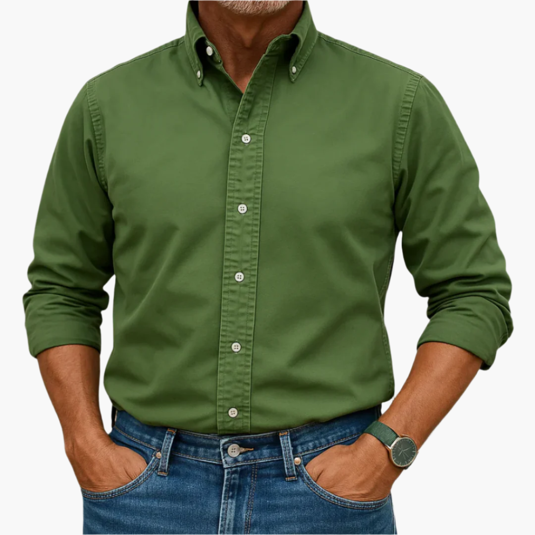 Men's Classic Button-Down Shirt – Smart Casual Essential