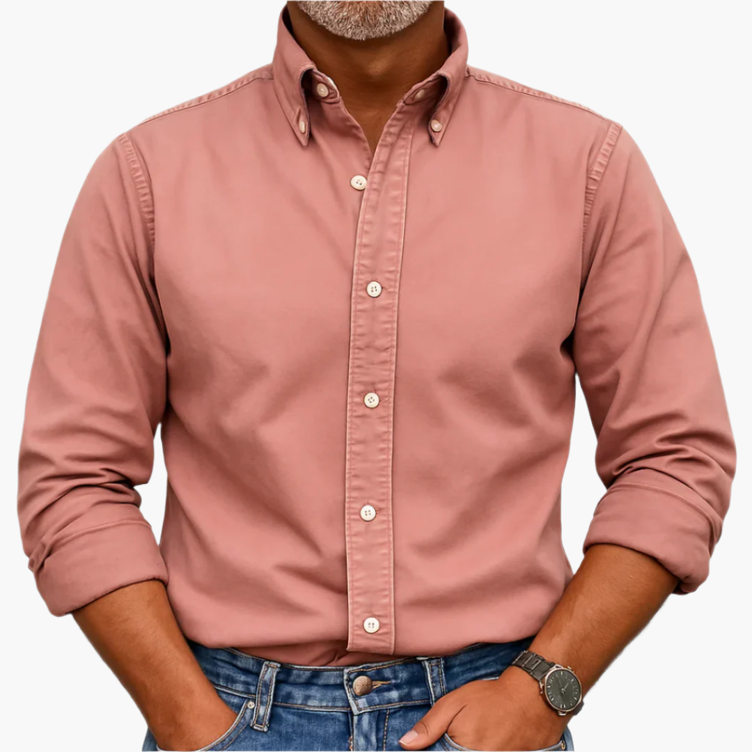 Men's Classic Button-Down Shirt – Smart Casual Essential