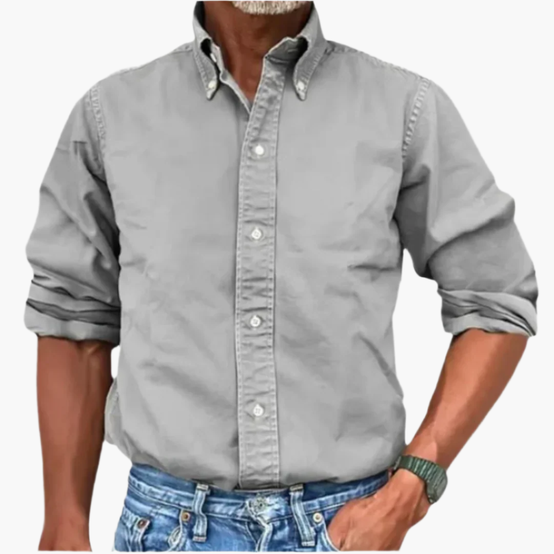 Men's Classic Button-Down Shirt – Smart Casual Essential