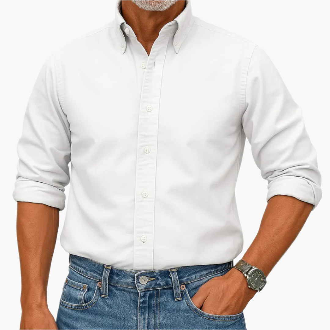 Men's Classic Button-Down Shirt – Smart Casual Essential