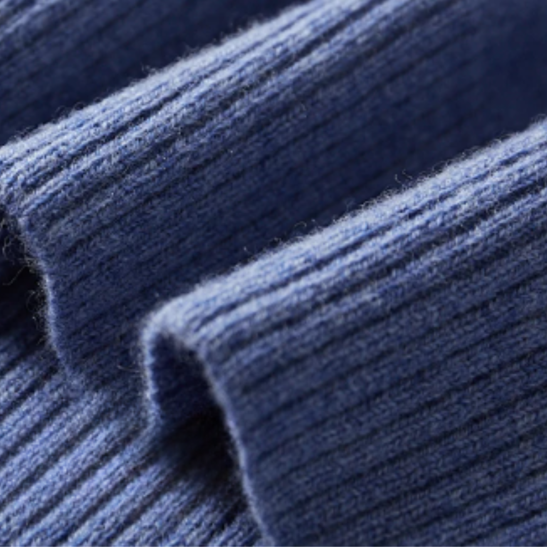 Men's Classic Wool Polo Sweater – Timeless Long-Sleeve Knitwear for Versatile Style