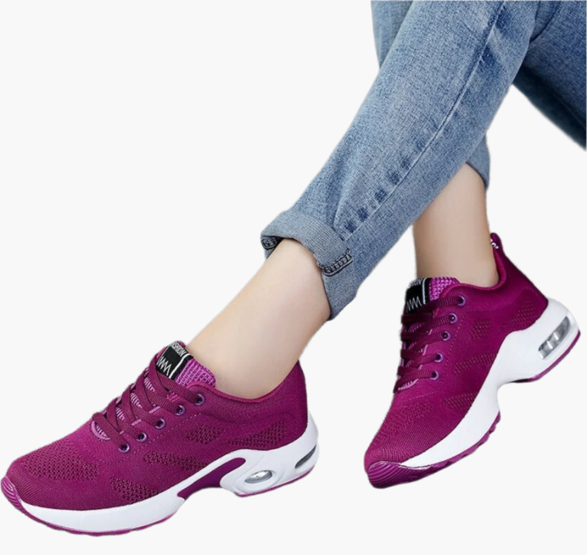 Women's Orthopedic Comfort Sneakers – Trendy Athletic Walking Shoes for Everyday Wear