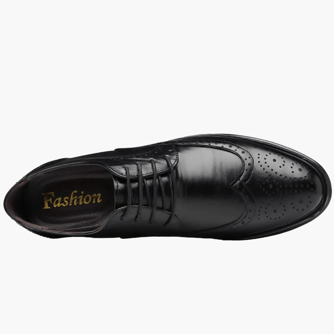 Men's Formal Oxford Brogue Dress Shoes Classic Business Style