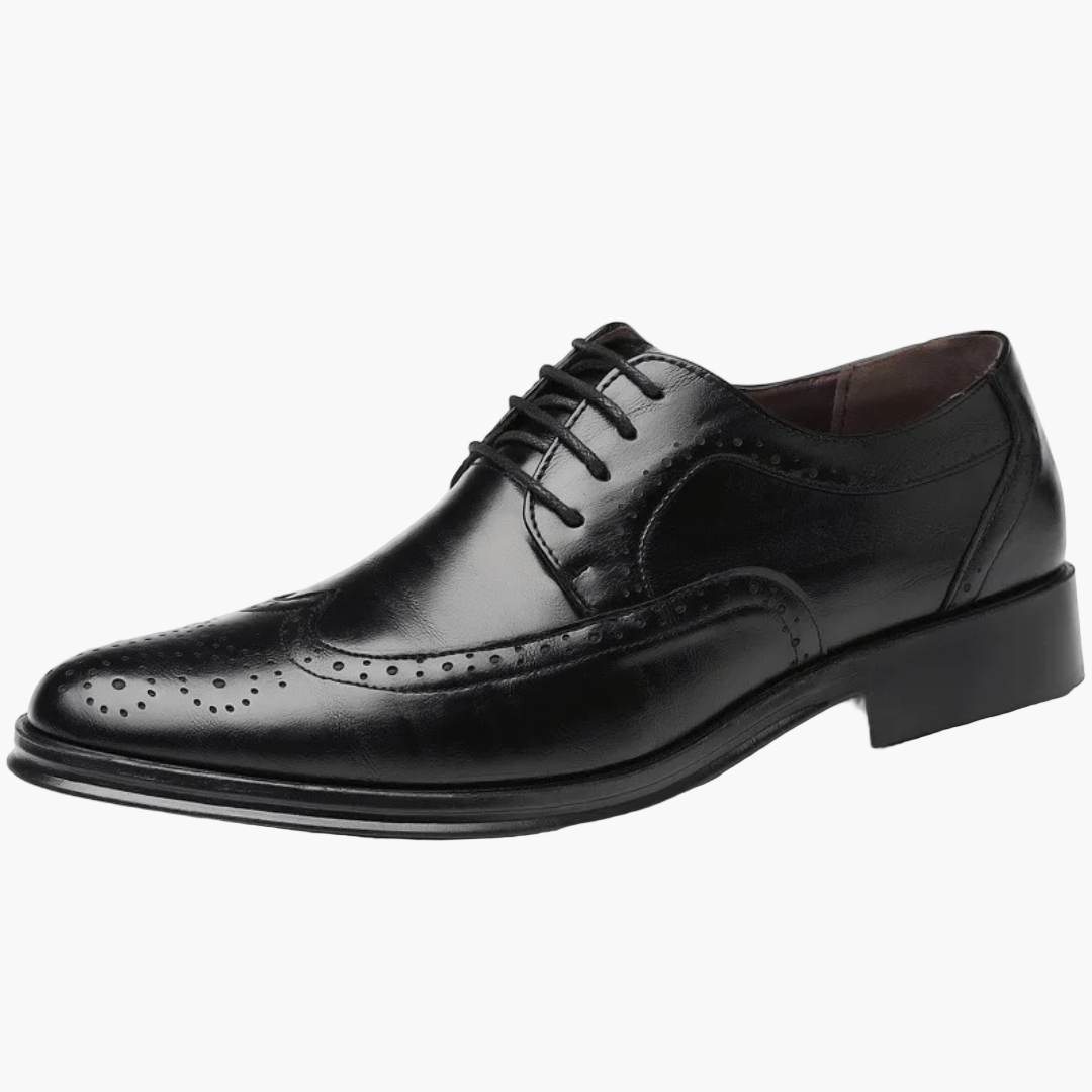 Men's Formal Oxford Brogue Dress Shoes Classic Business Style