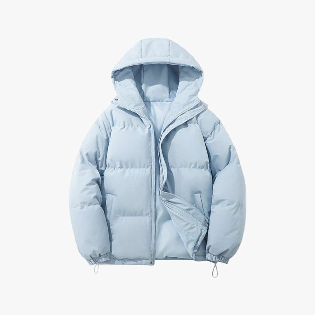 Men's Winter Parka Jacket Warm Hooded Puffer Coat for Cold Weather
