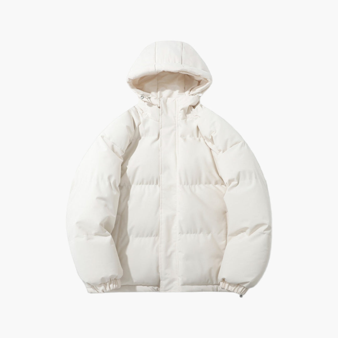 Men's Winter Parka Jacket Warm Hooded Puffer Coat for Cold Weather