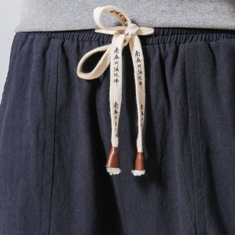 Men's Relaxed Fit Harem Jogger Pants for Casual and Streetwear Style