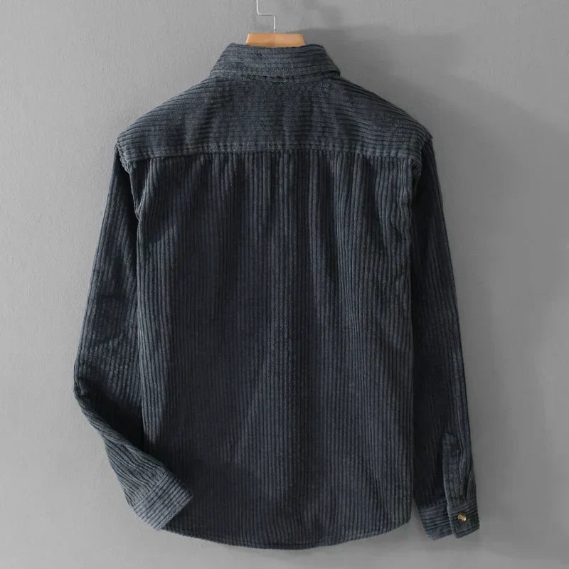 Men's Casual Corduroy Shirt – Relaxed Fit, Everyday Style, Versatile Layer