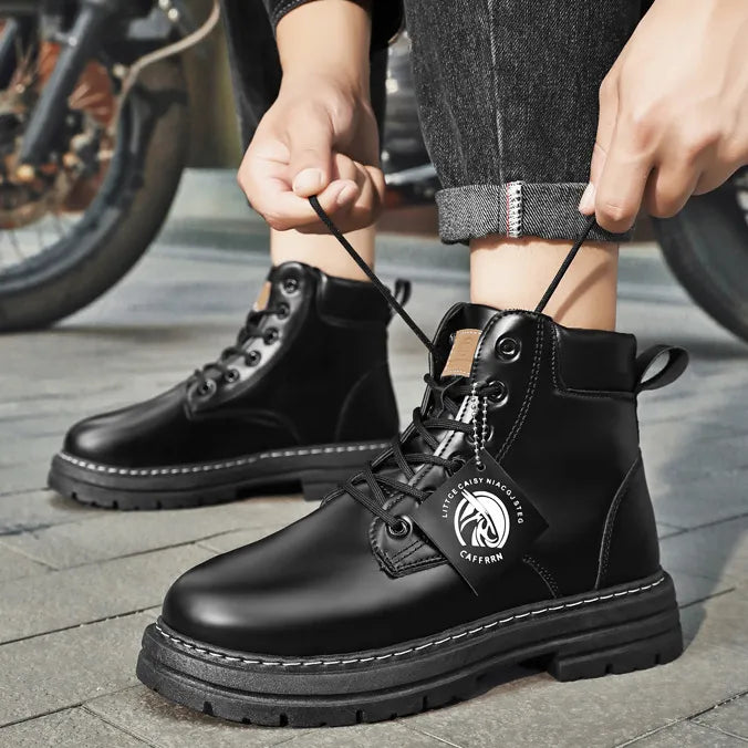 Men's Outdoor Rugged Fashion Ankle Boots for Adventure and Work