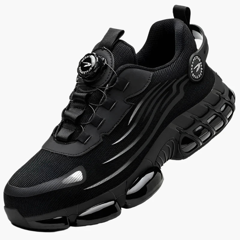 Men's Ergonomic Walking Sneakers with Arch Support and Extra Wide Toe for Comfort and Safety