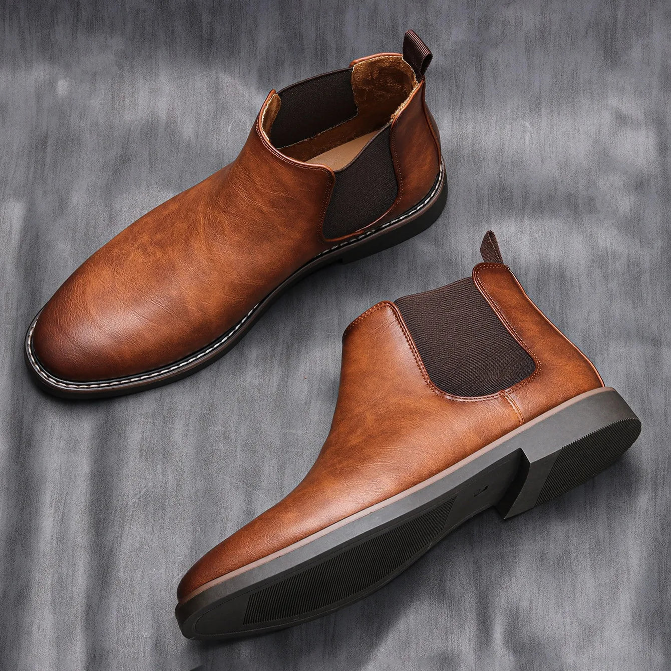 Men's Classic Chelsea Ankle Boots for Versatile Everyday and Formal Wear