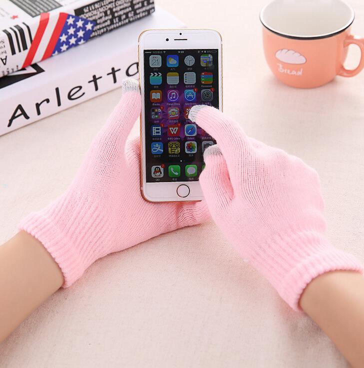 Women's Winter Touchscreen Warm Fluffy Gloves – Waterproof, Stylish & Practical