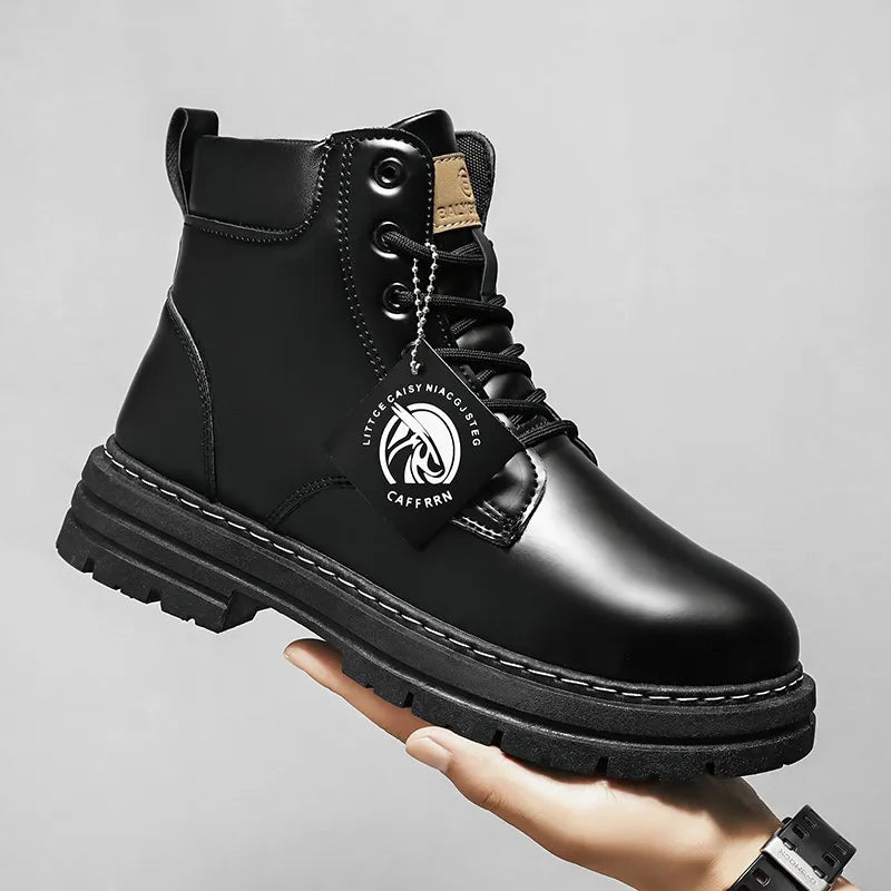Men's Outdoor Rugged Fashion Ankle Boots for Adventure and Work