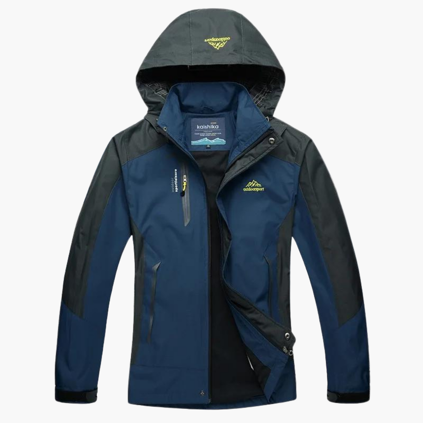 Women's Outdoor Waterproof Windbreaker Hiking Jacket – Lightweight Hooded Shell for Outdoor Activities