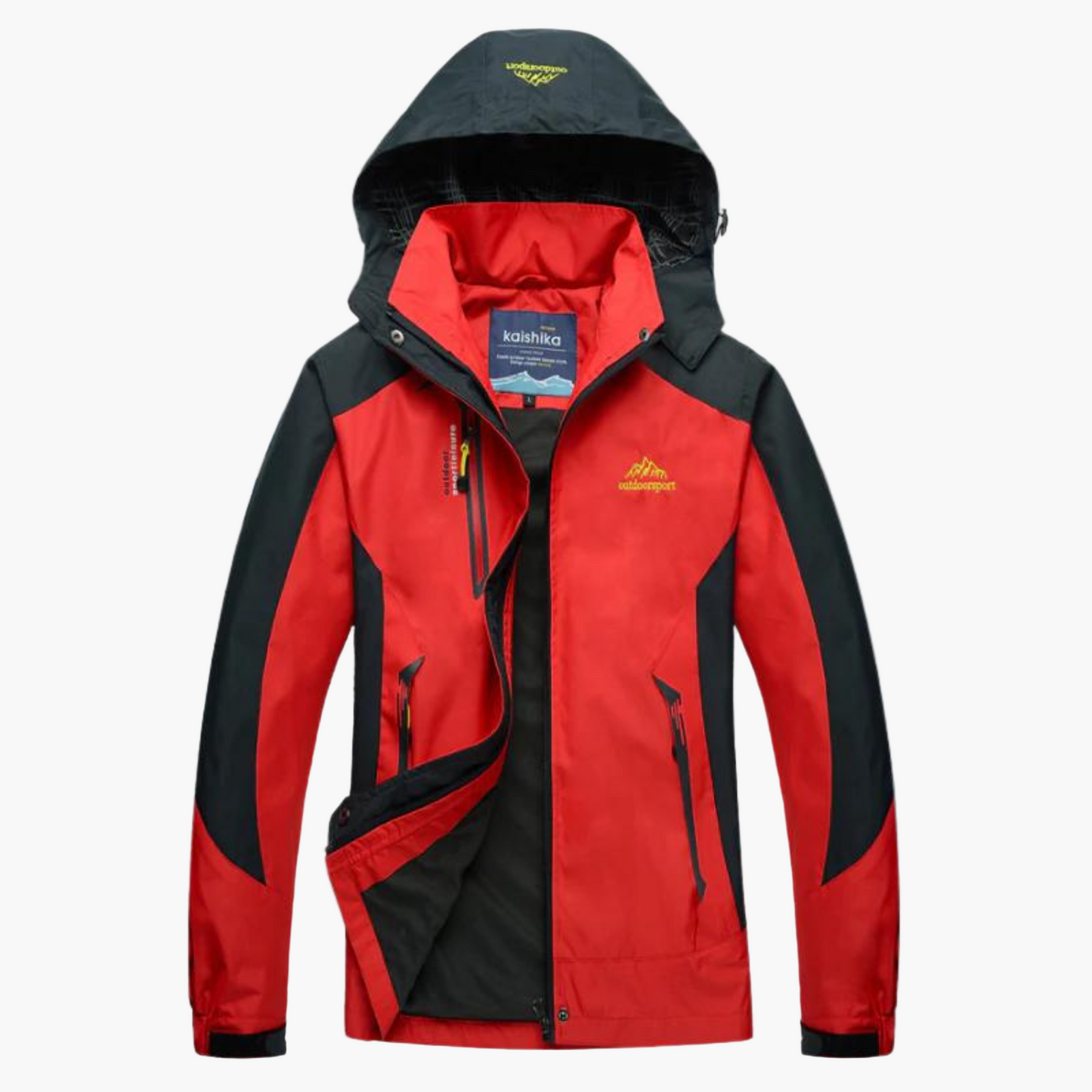 Women's Outdoor Waterproof Windbreaker Hiking Jacket – Lightweight Hooded Shell for Outdoor Activities