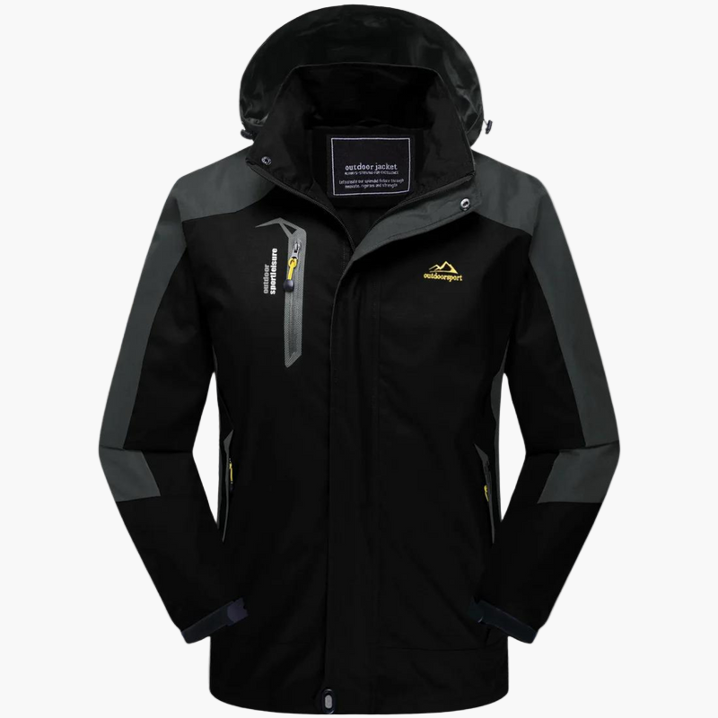 Women's Outdoor Waterproof Windbreaker Hiking Jacket – Lightweight Hooded Shell for Outdoor Activities