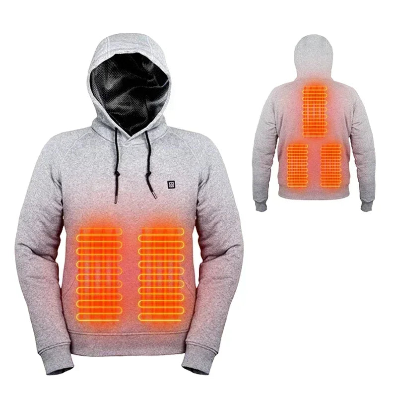 Gavin – Men's USB Heated Winter Hoodie