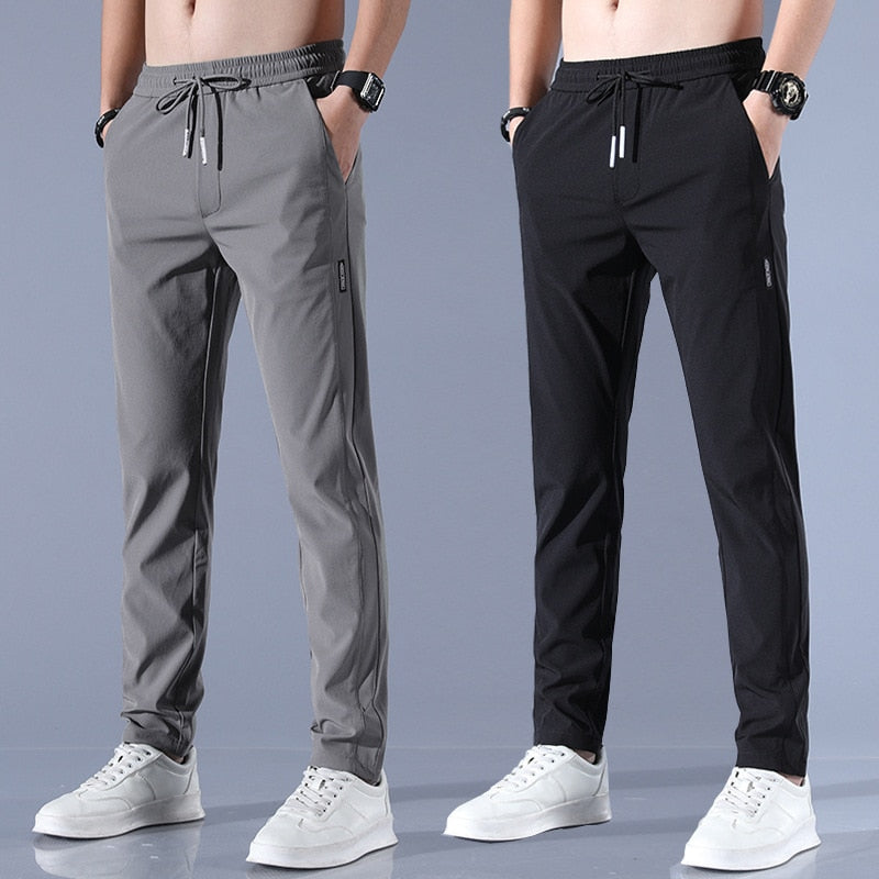 Men's Jogger Trousers Slim Tapered Fit for Casual and Athleisure Wear
