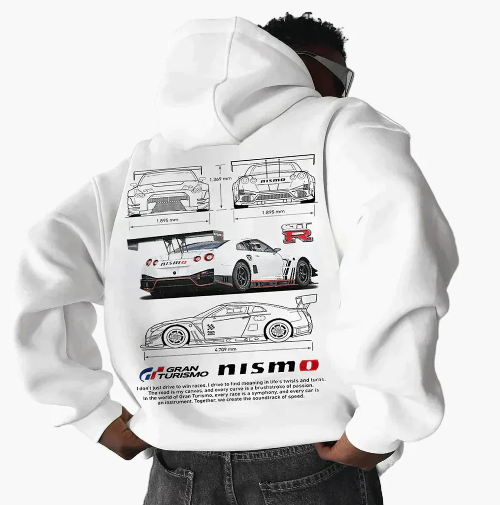 Men's Porsche 911 GT3 RS Graphic Racing Hoodie – Unisex Sportswear Pullover