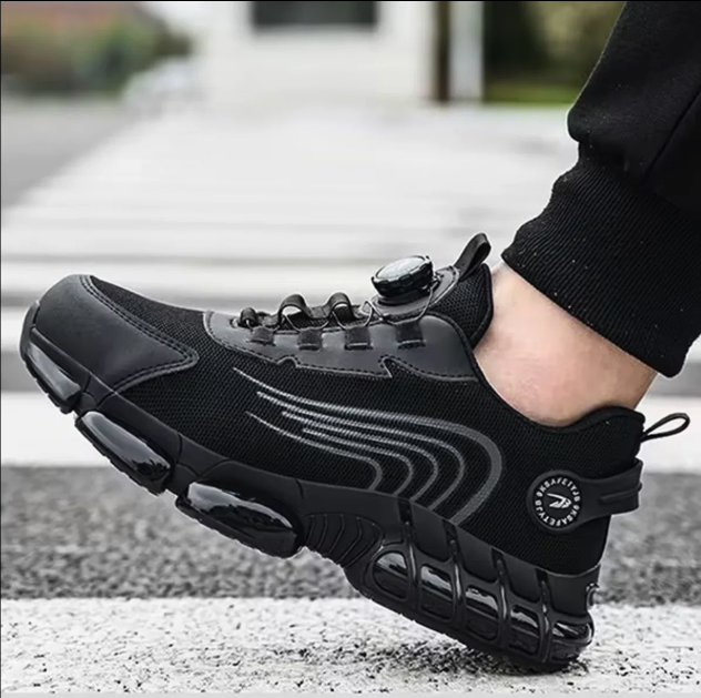 Men's Athletic Air Cushion Running Sneakers – Stylish Comfort Sports Shoe