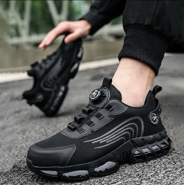 Men's Athletic Air Cushion Running Sneakers – Stylish Comfort Sports Shoe