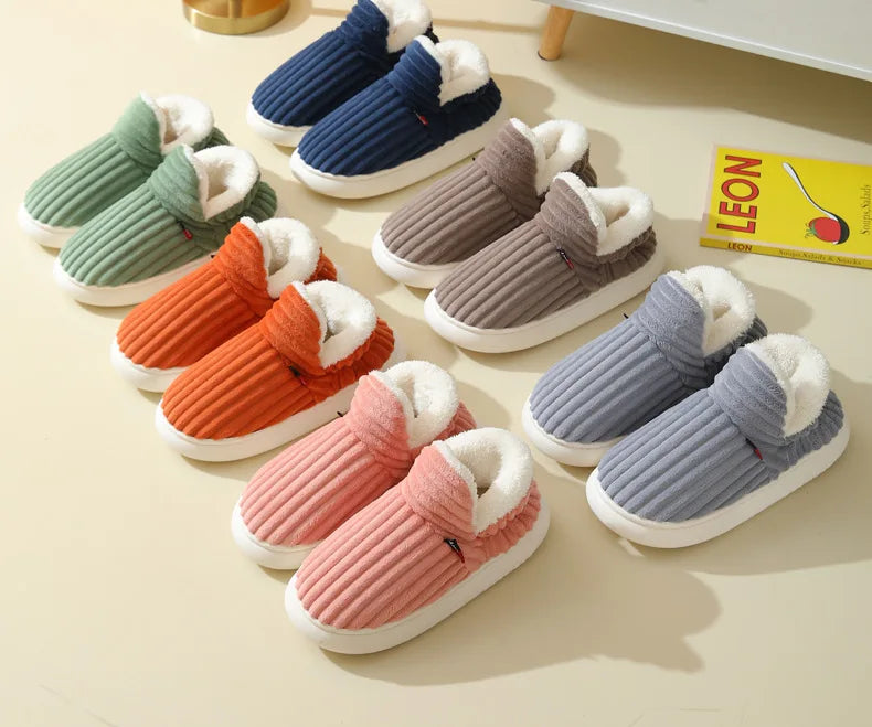Women's Cozy Winter Indoor Slippers Plush Warm House Shoes