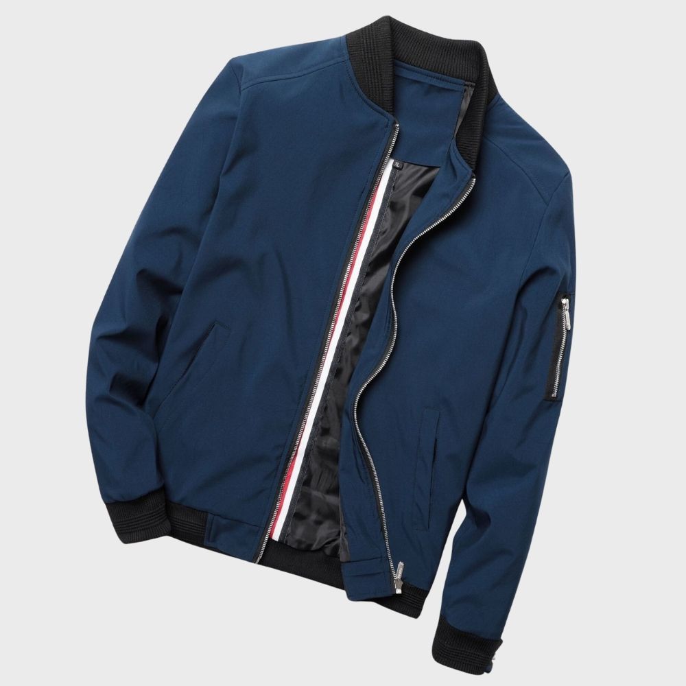 Jeffrey – Lightweight All-Season Bomber Jacket