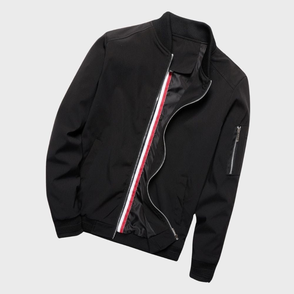 Jeffrey – Lightweight All-Season Bomber Jacket