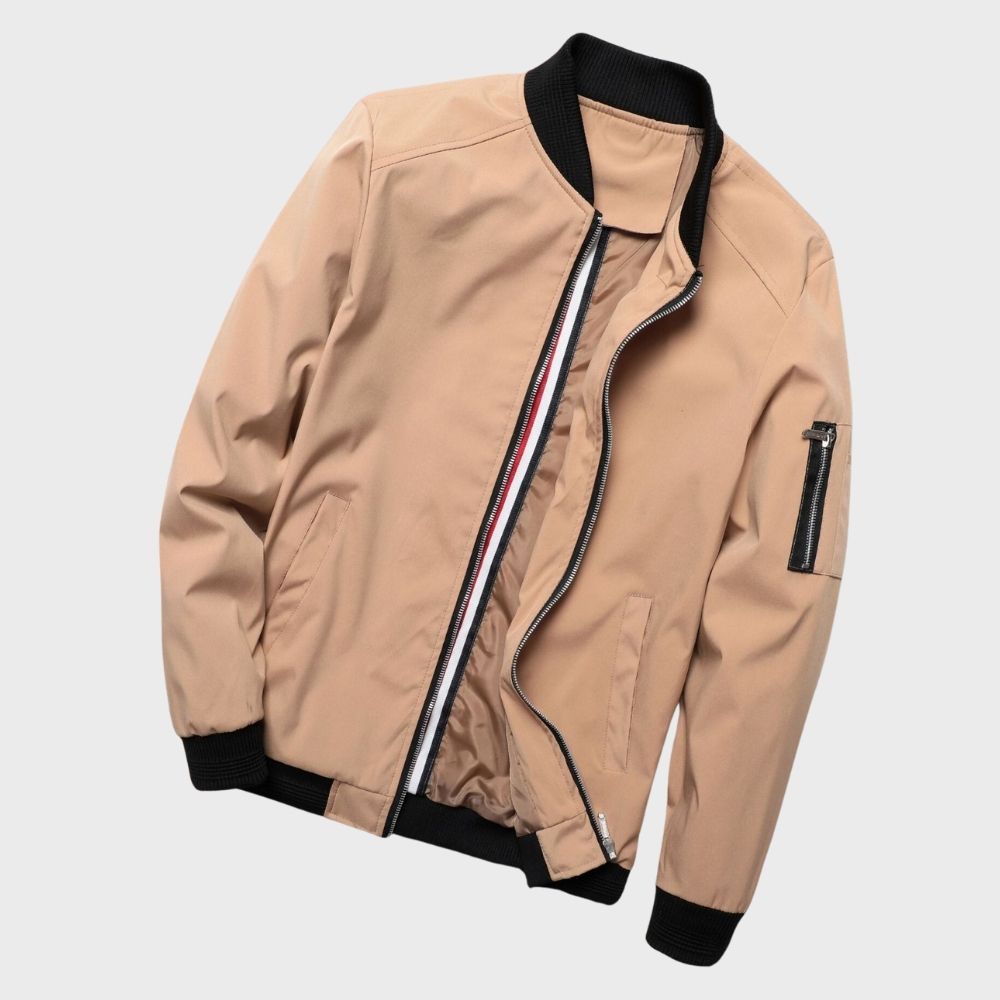 Jeffrey – Lightweight All-Season Bomber Jacket