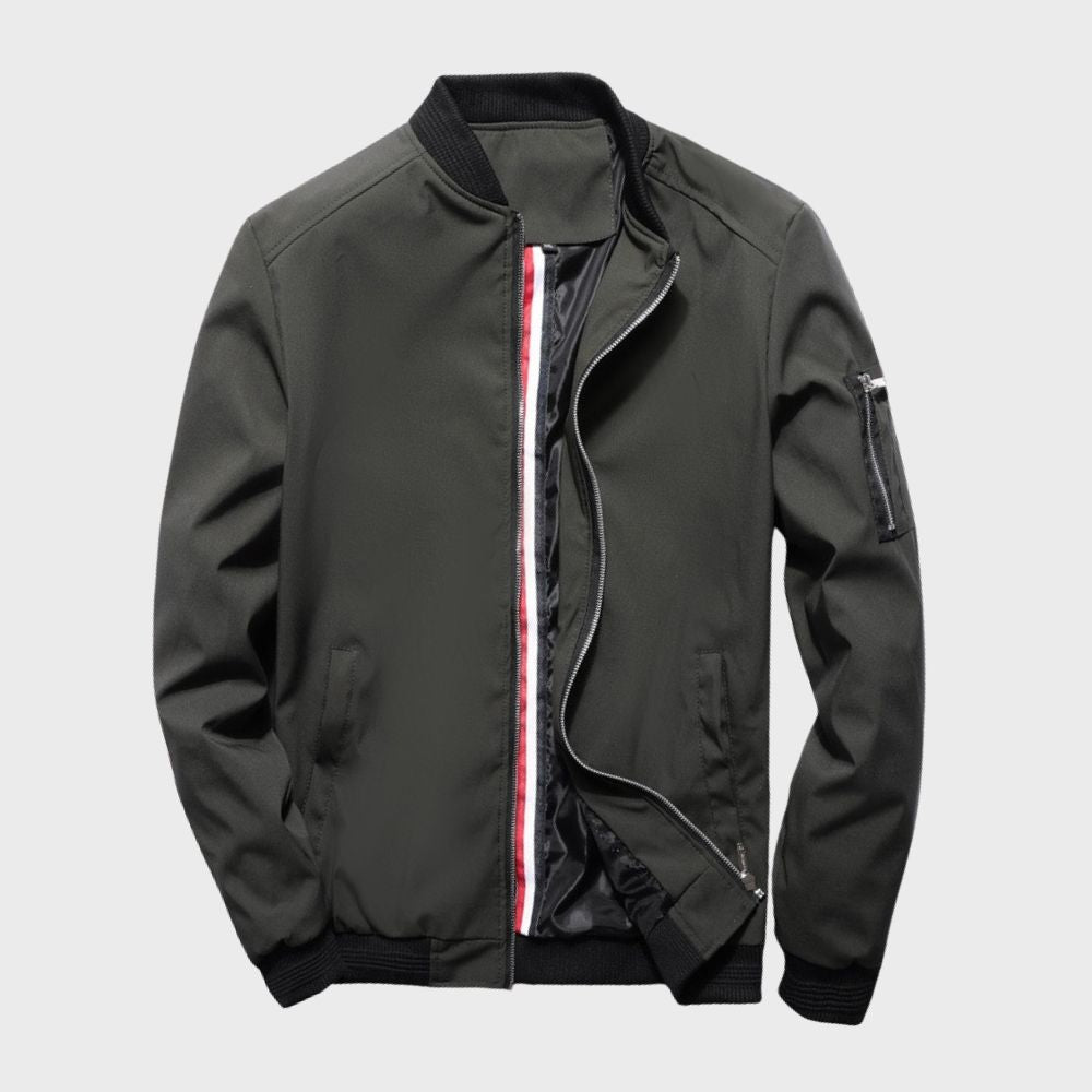 Jeffrey – Lightweight All-Season Bomber Jacket