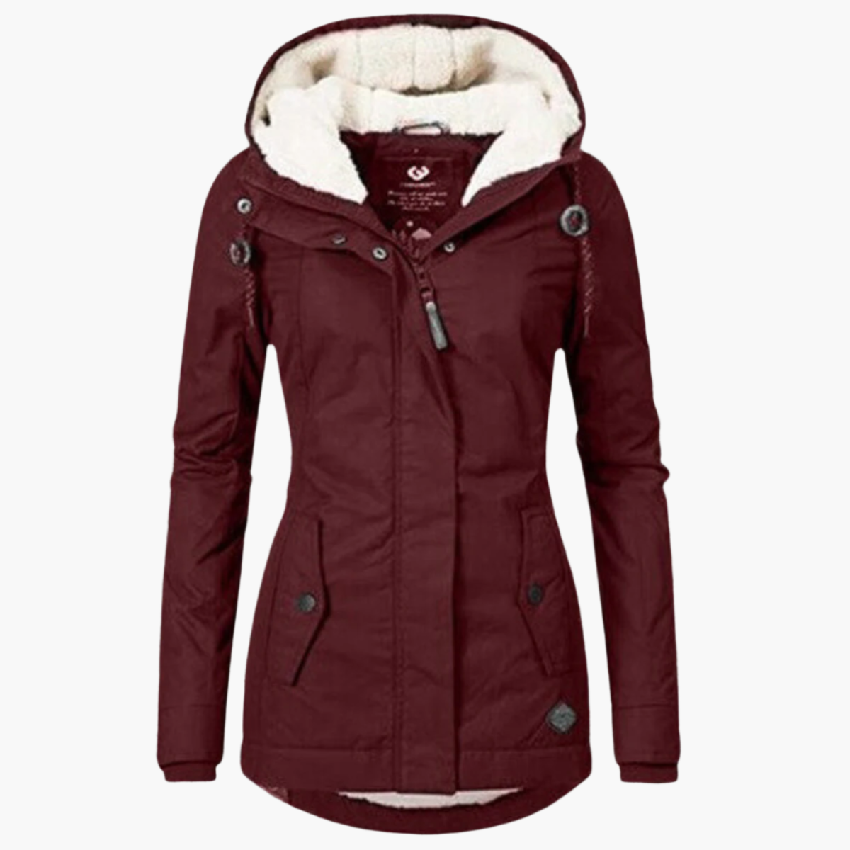 Women's Winter Sherpa Hoodie Jacket – Stylish and Cozy Warmth for Cold Weather