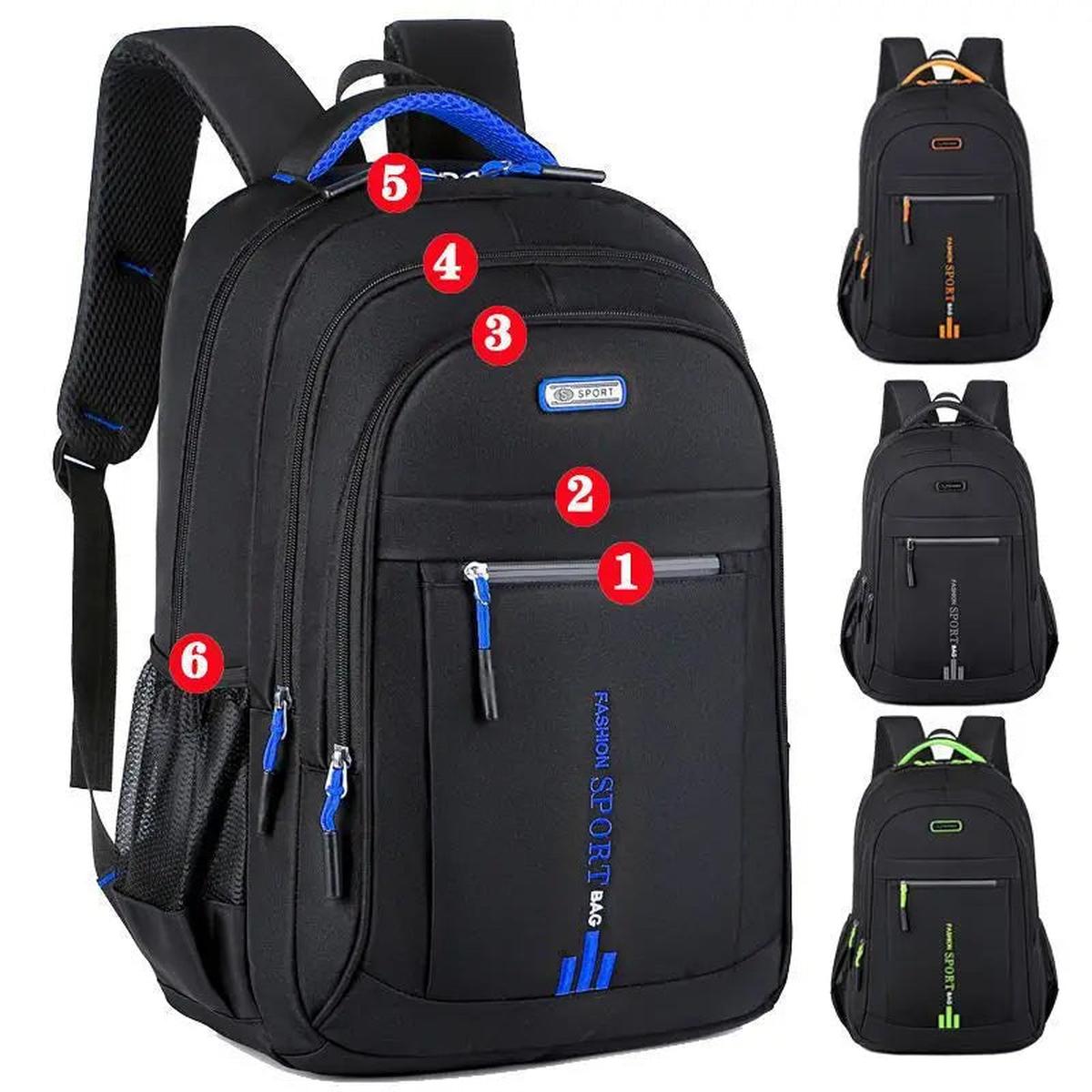Men's Fashion Sport Waterproof Backpack for Travel & School
