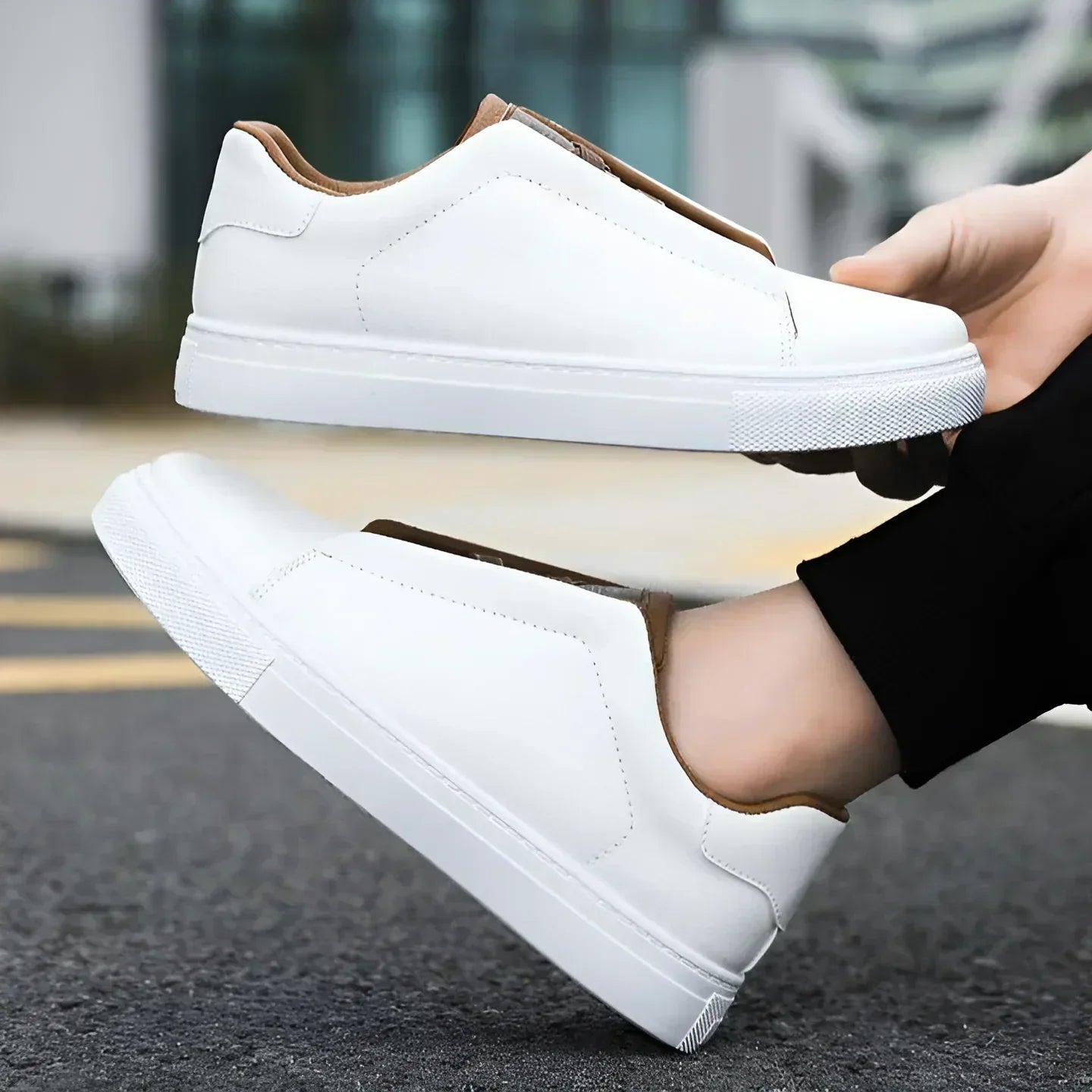 Men's Classic Style Comfortable Sneakers for Everyday and Formal Wear