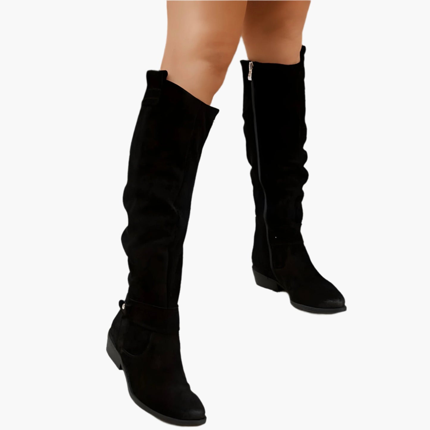 Women's Knee-High Fashion Boots for Everyday and Office Wear