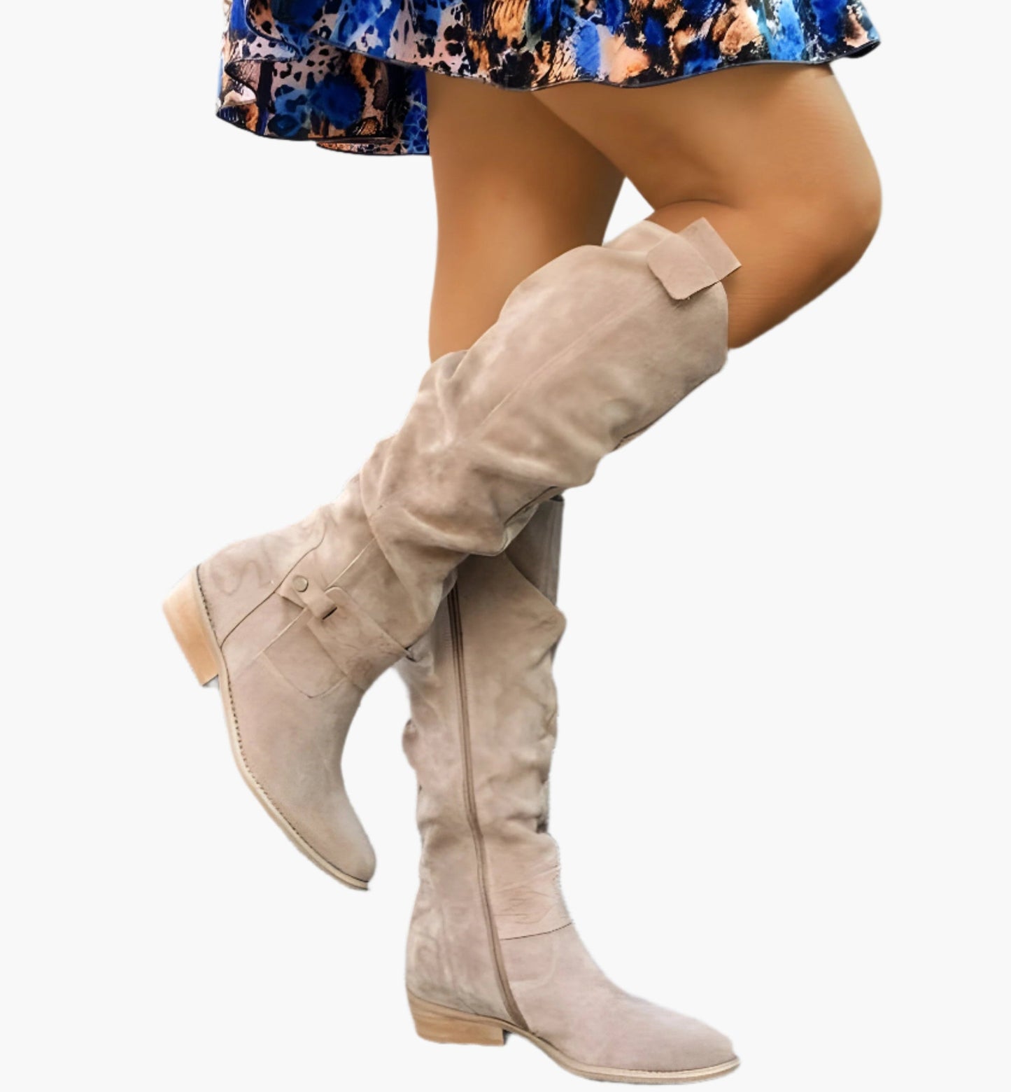 Women's Knee-High Fashion Boots for Everyday and Office Wear