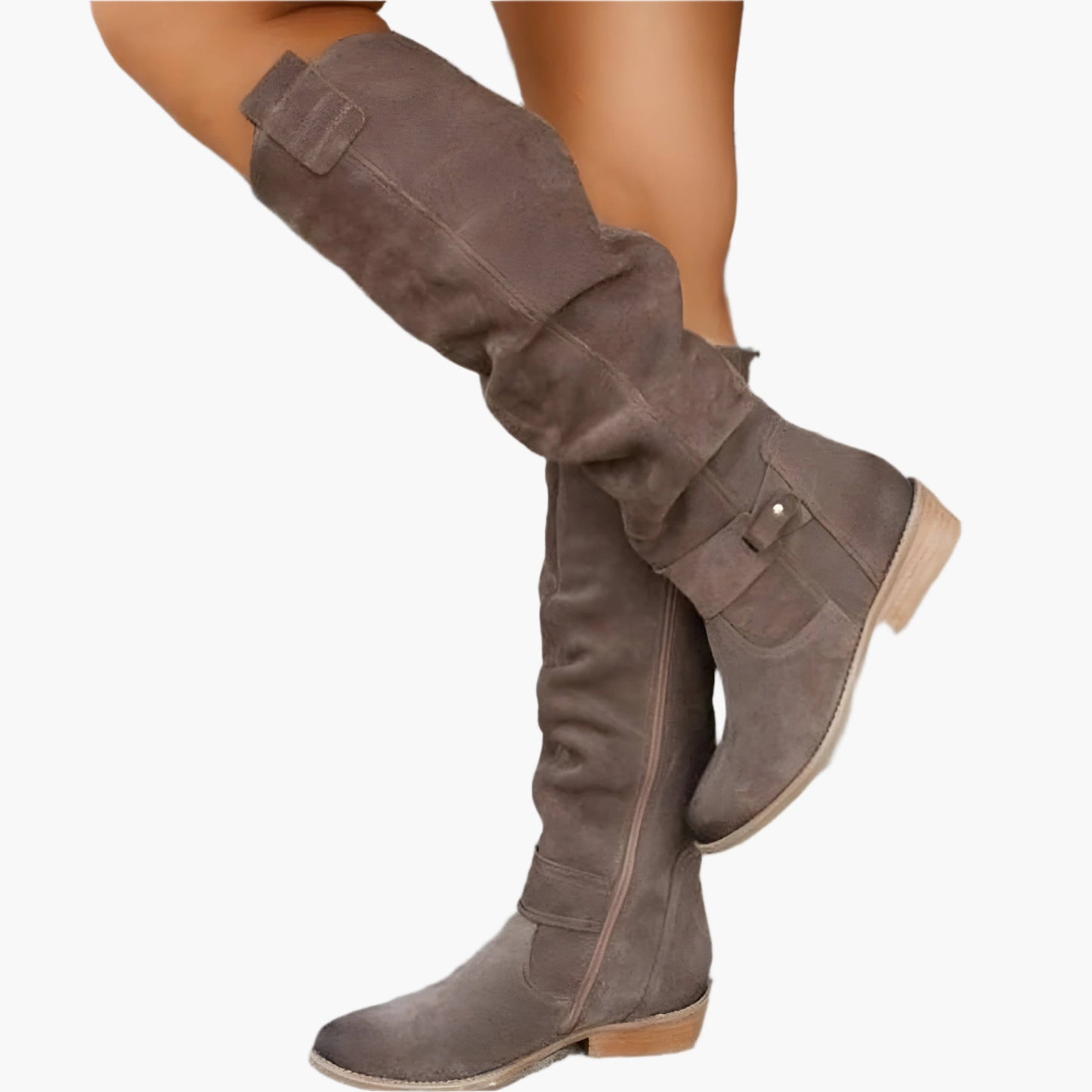 Women's Knee-High Fashion Boots for Everyday and Office Wear