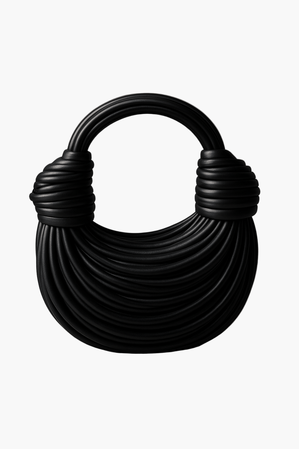 Women's Sculptural Handwoven Noodle-Style Statement Handbag for Daily and Casual Use