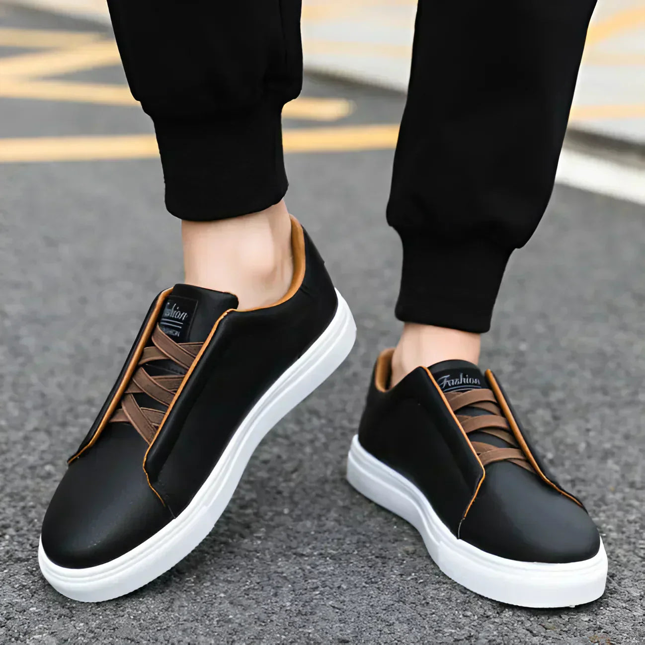 Men's Classic Style Comfortable Sneakers for Everyday and Formal Wear