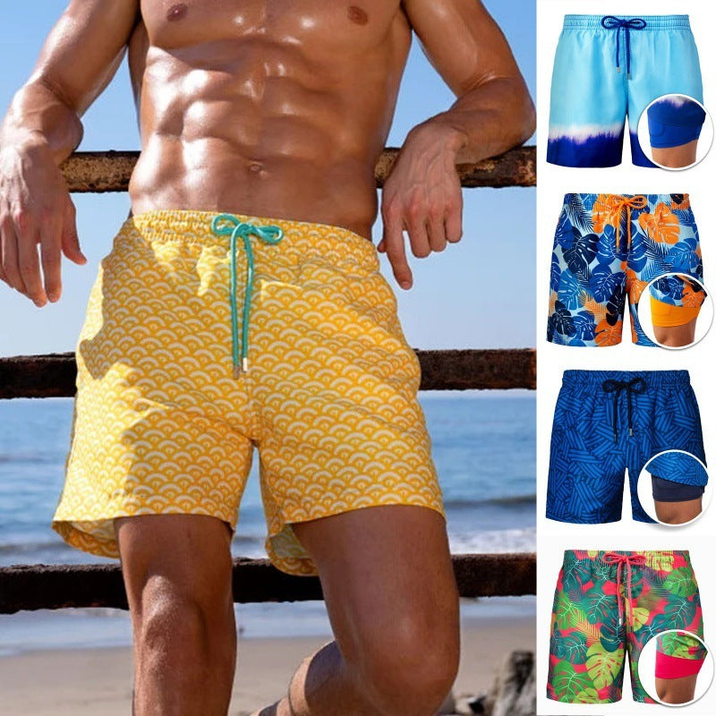 Roger – Men's Printed Beach Shorts for Summer