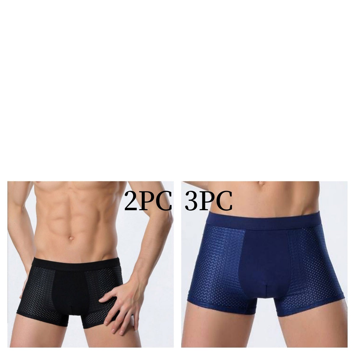 Dominic – Ice Silk Men's Mesh Boxer Underwear