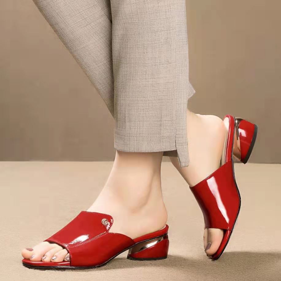 Lynda – Trendy Casual Half Slippers