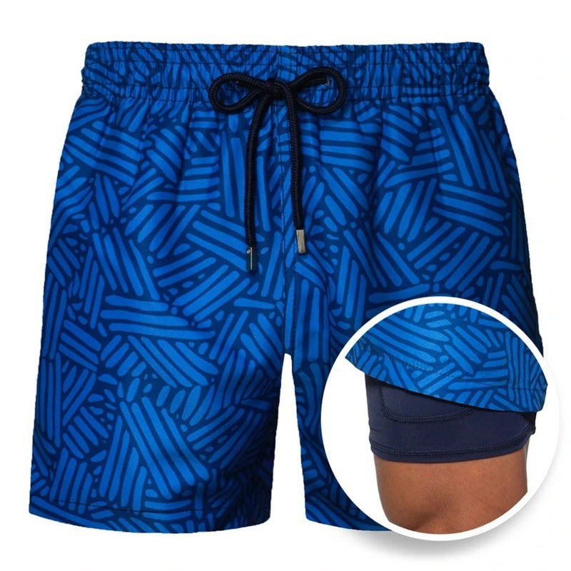 Roger – Men's Printed Beach Shorts for Summer
