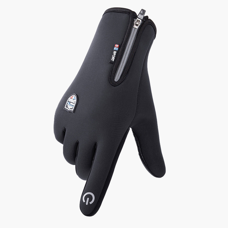 Men's and Women's Winter Outdoor Waterproof Touchscreen Gloves for Sports and Commuting